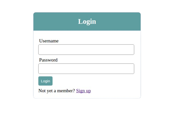 No Log in or Registration